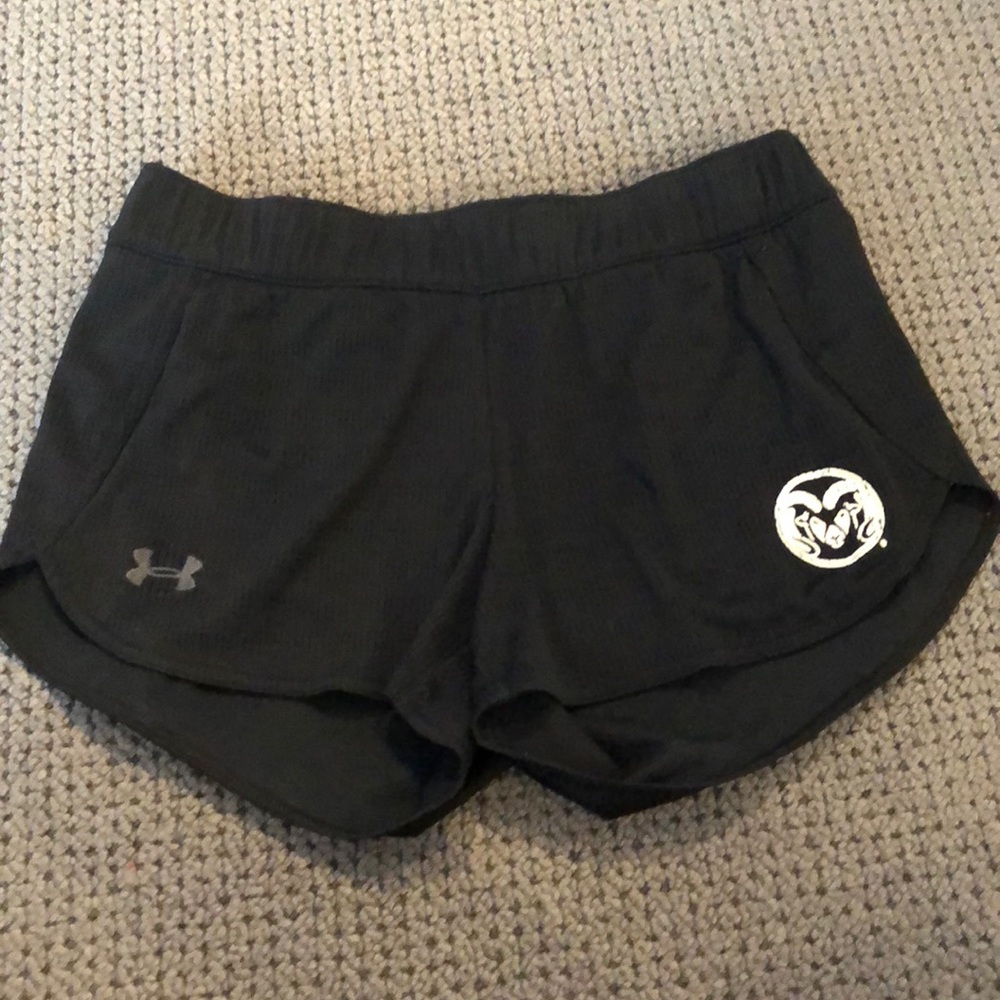 CSU Under Armour heat gear semi-fitted Shorts
